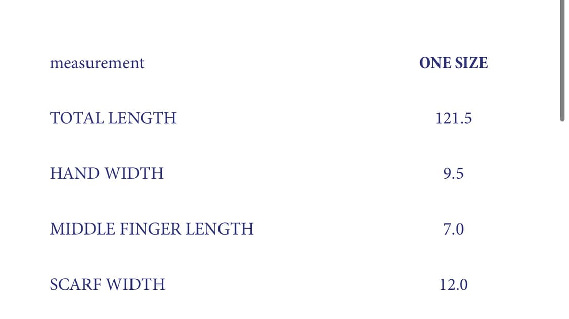 팔로마울 Flauta 장갑 머플러/다크 그레이 상품이미지8