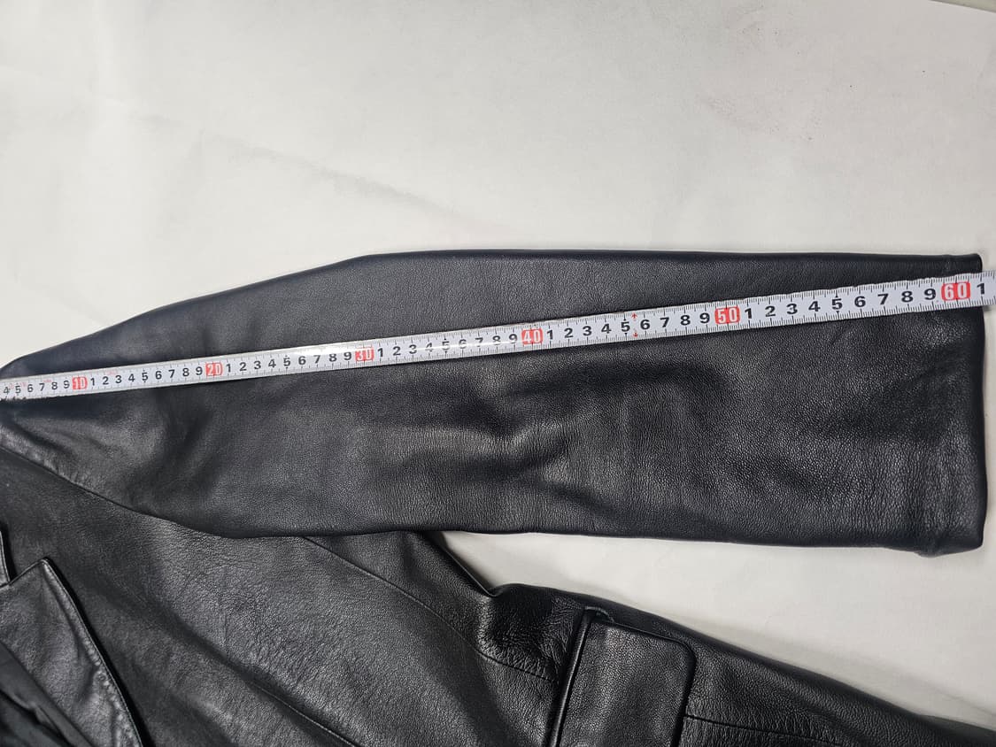 양가죽 Lambskin leather Jacket black  상품이미지4