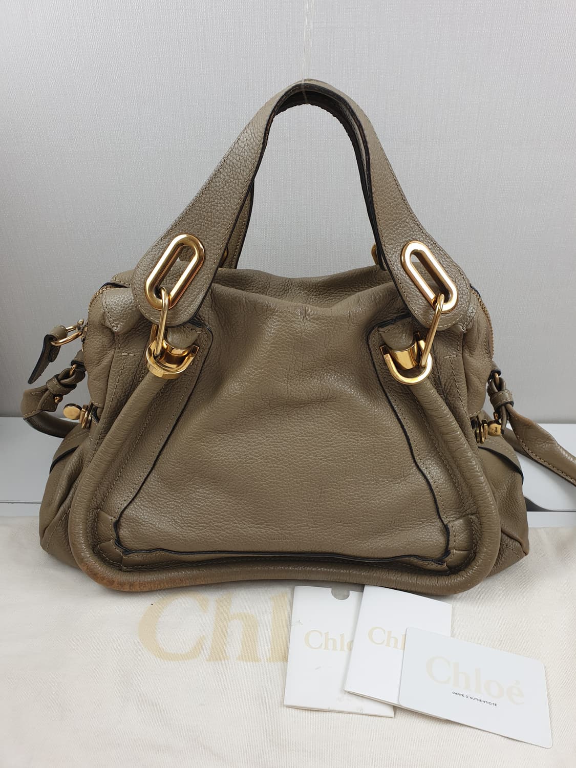 끌로에 파라티 토트백 상품이미지2