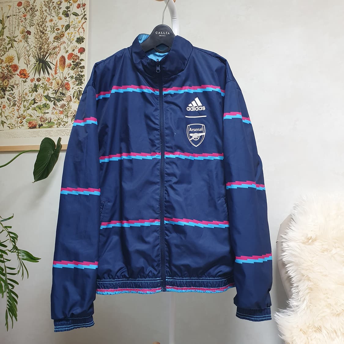 [L] 아디다스X아스날 리버시블 바람막이 자켓 상품이미지3