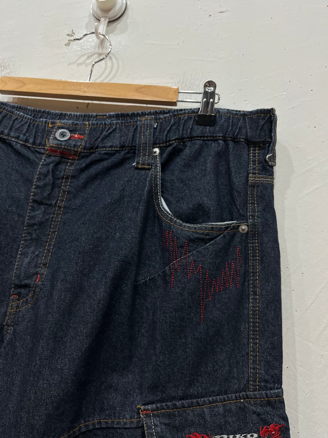 piko 피코 데님 카고 쇼츠 반바지 XL 상품이미지4