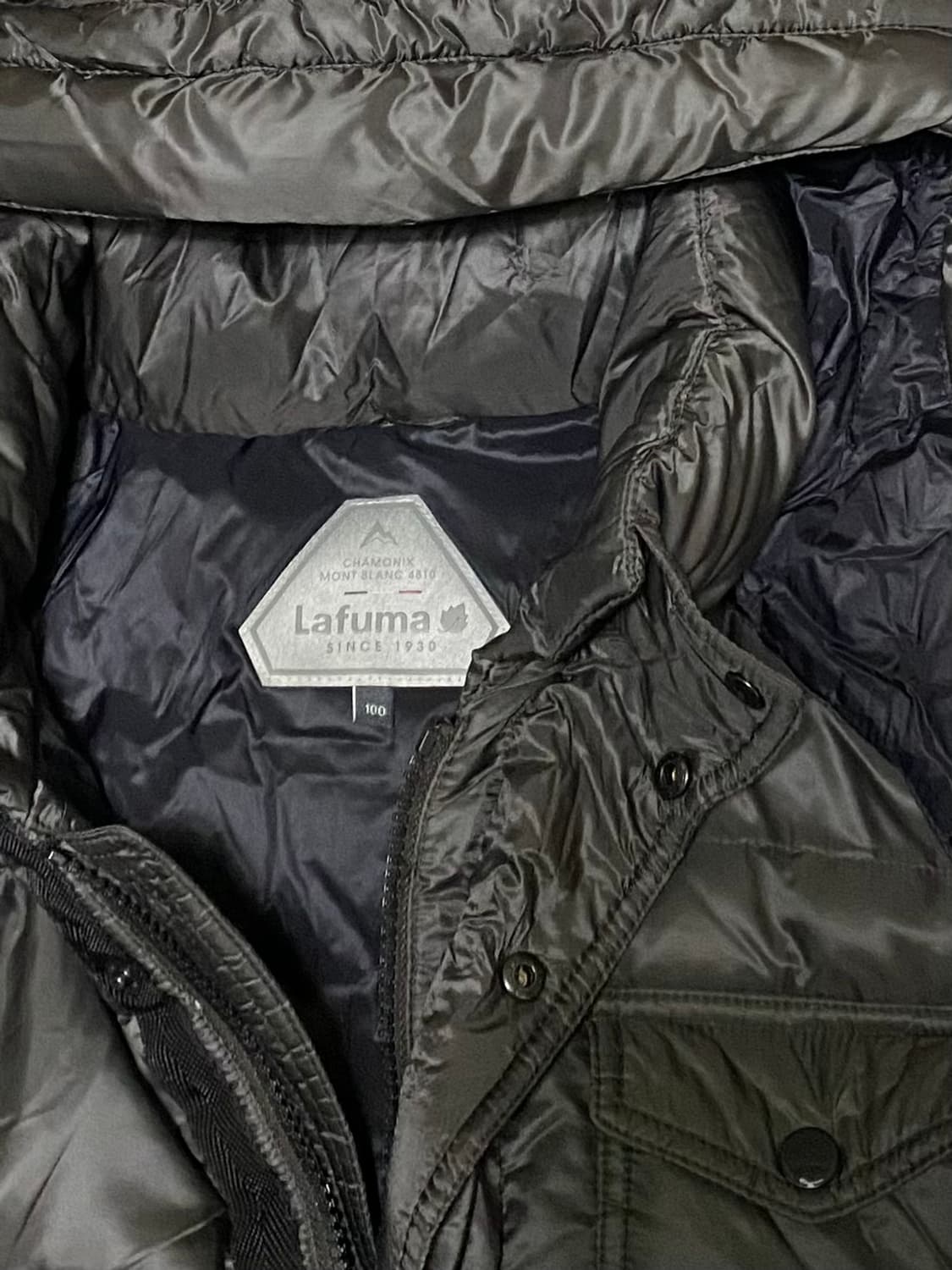 라푸마 구스다운 패딩 100사이즈 상품이미지3