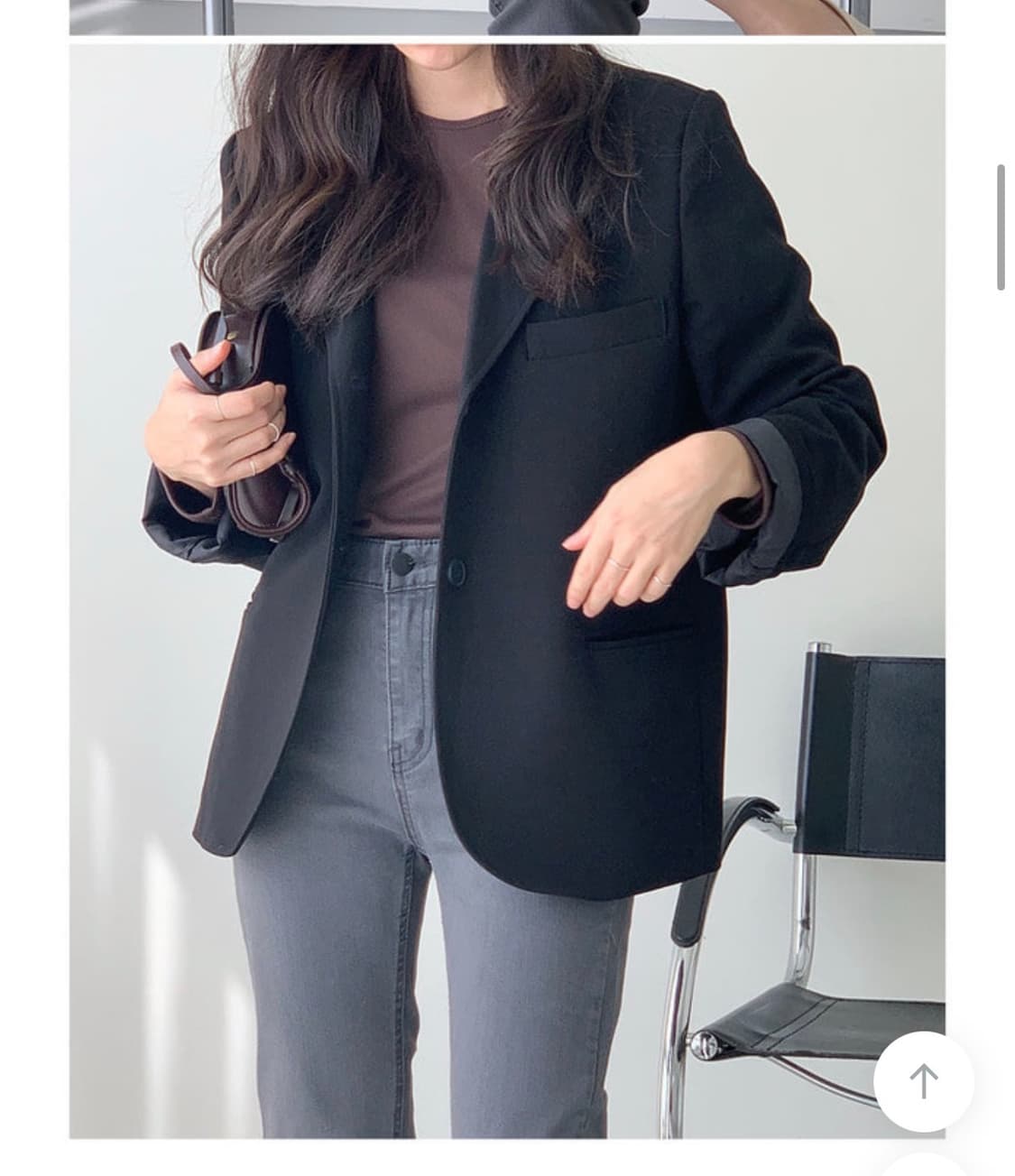새상품 free) 드온도 블랙 블레이저자켓 상품이미지5