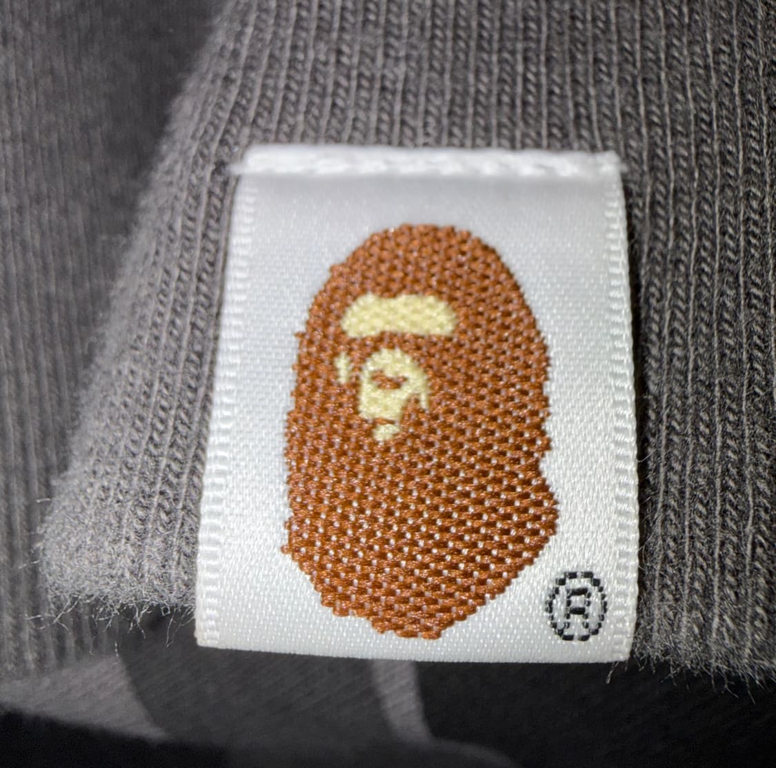 베이프 카모 칼리지 검정 후드티 상품이미지4