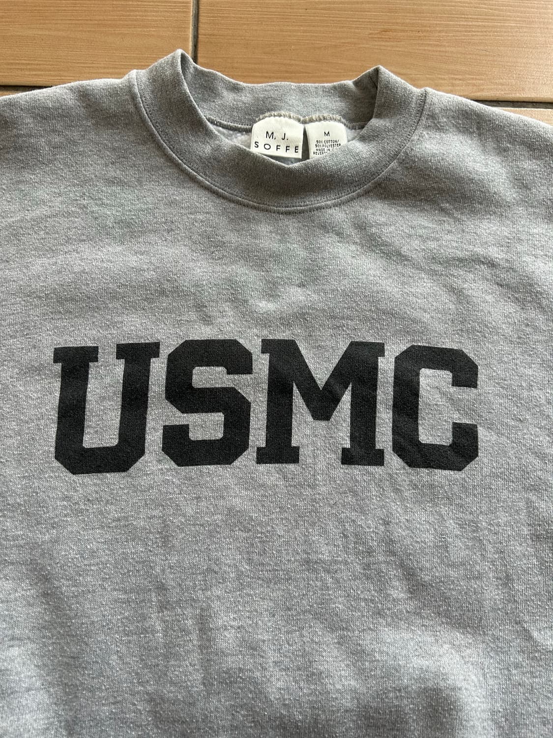 90’s USMC 미해병대 스웻셔츠 상품이미지3