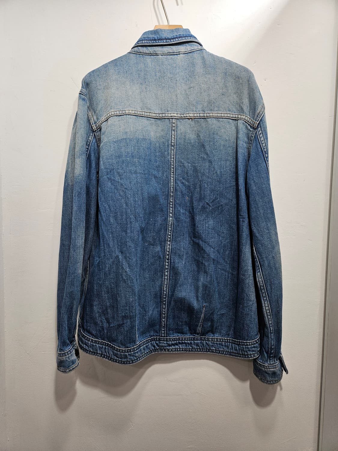 자라(ZARA) 데미지 워싱 청자켓  상품이미지10