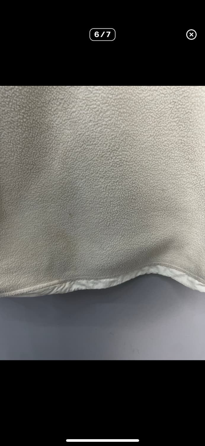 에센셜 아이보리 반집업 플리스 A3437 상품이미지6