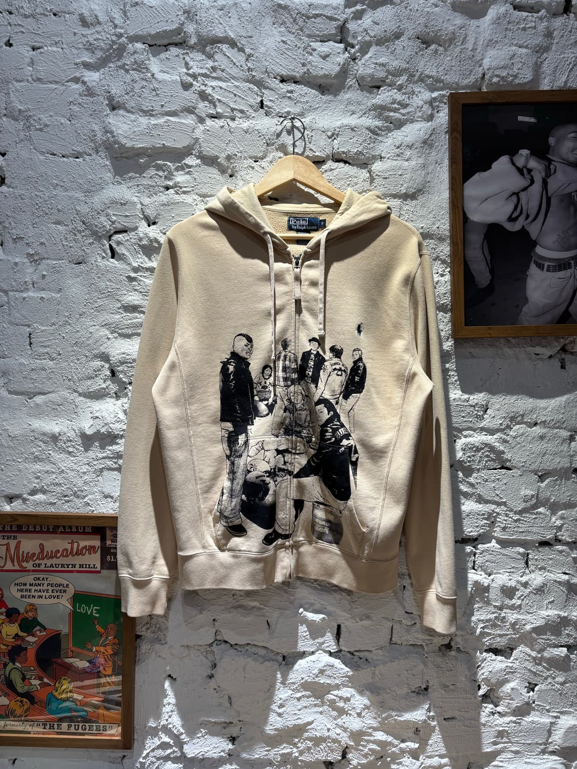 폴로 빈티지 커스텀 후드집업 상품이미지1