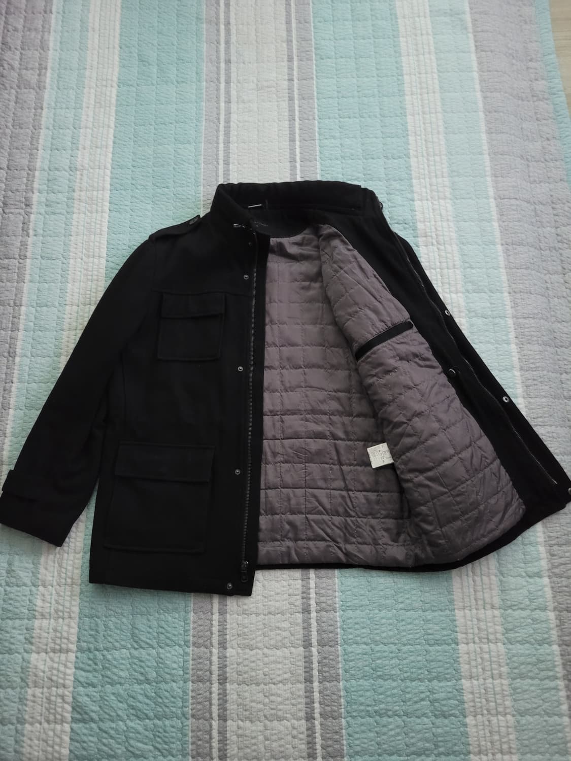 캘빈클라인 Calvin Klein 울하프코트 자켓 L 105사이즈 상품이미지5