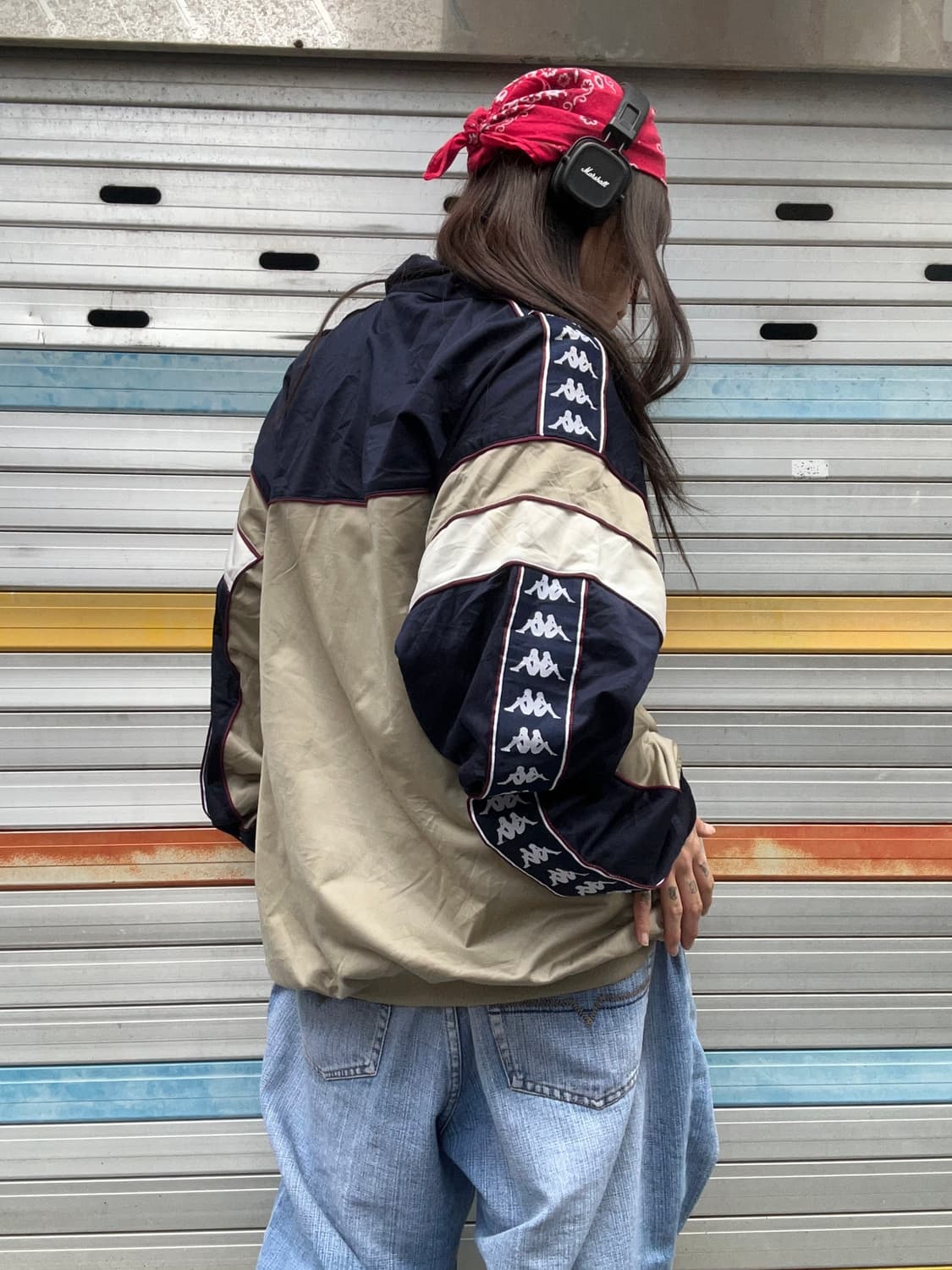 90s KAPPA 올드스쿨 져지 사이드라인 트랙탑 상품이미지2