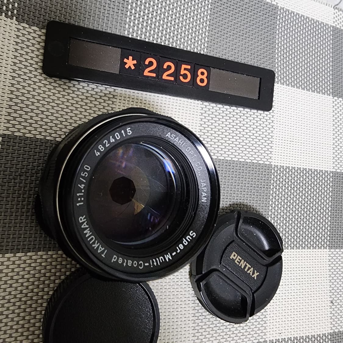 M42 마운트 타쿠마 50mm 1.4단렌즈 상품이미지2