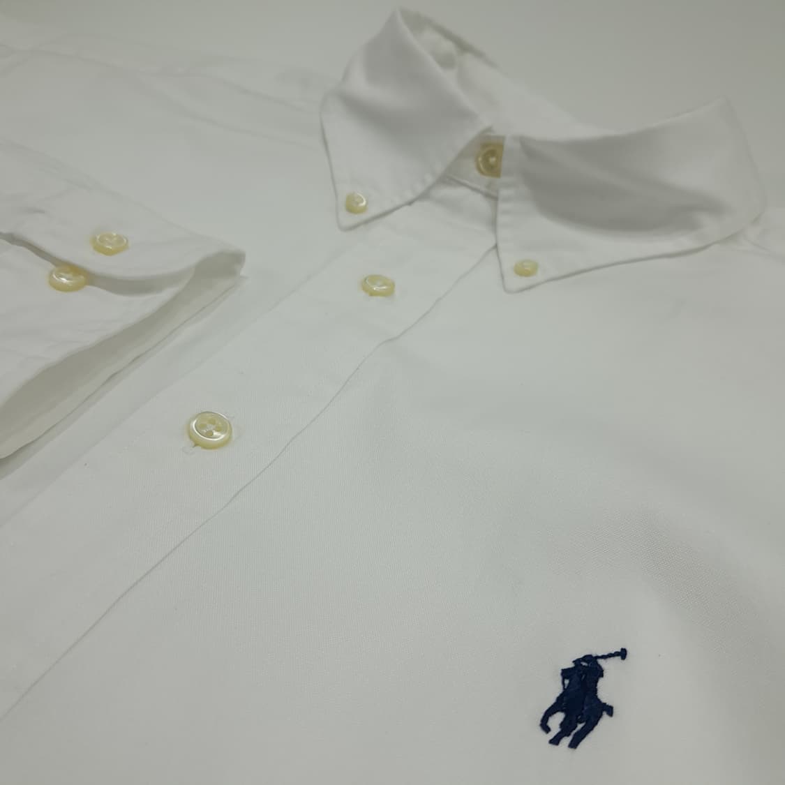 CN916 2XL 폴로 랄프로렌 화이트 긴팔 셔츠 남방 상품이미지5