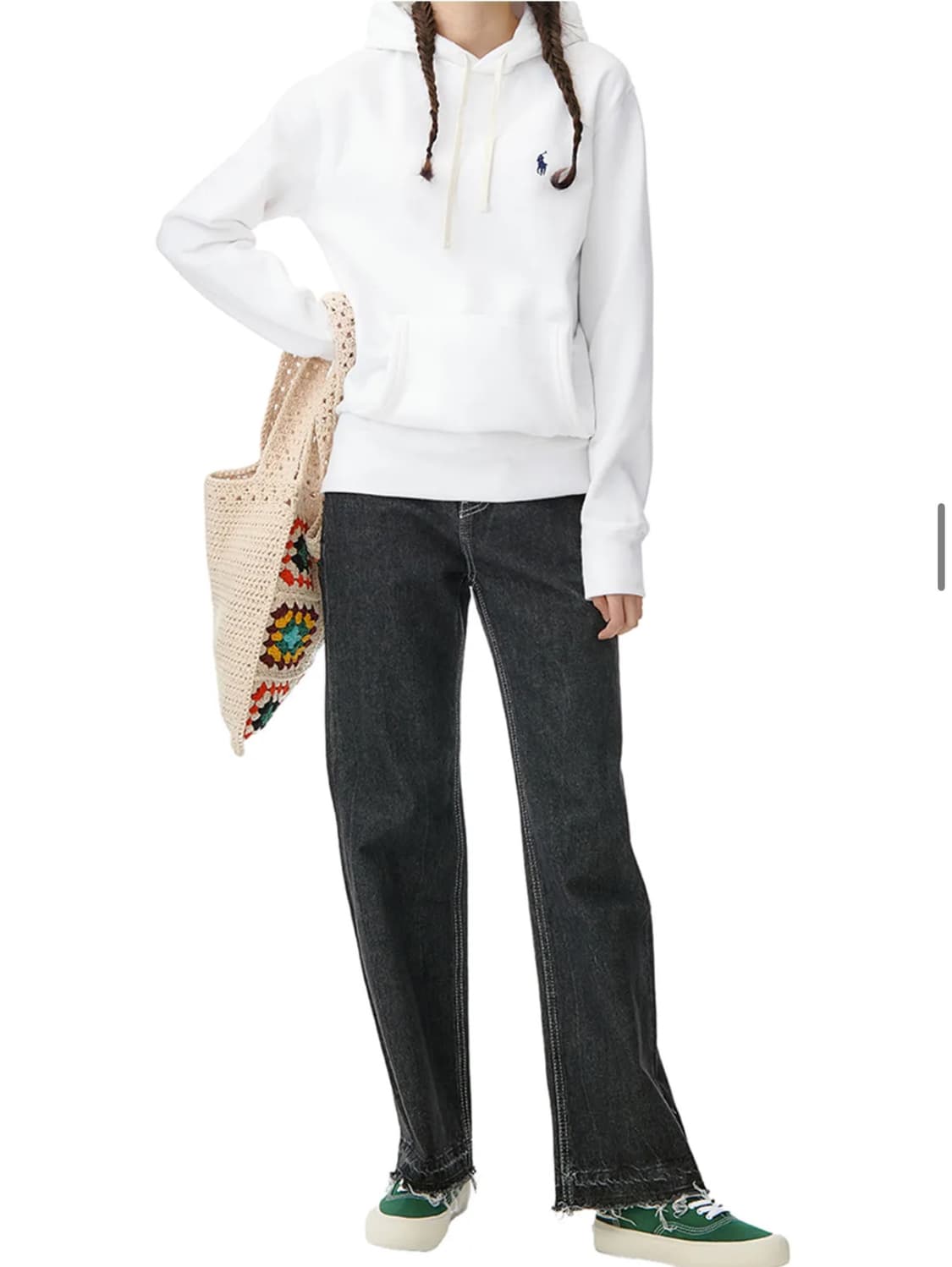 폴로 더 캐빈 플리스 후디 화이트 m  상품이미지1