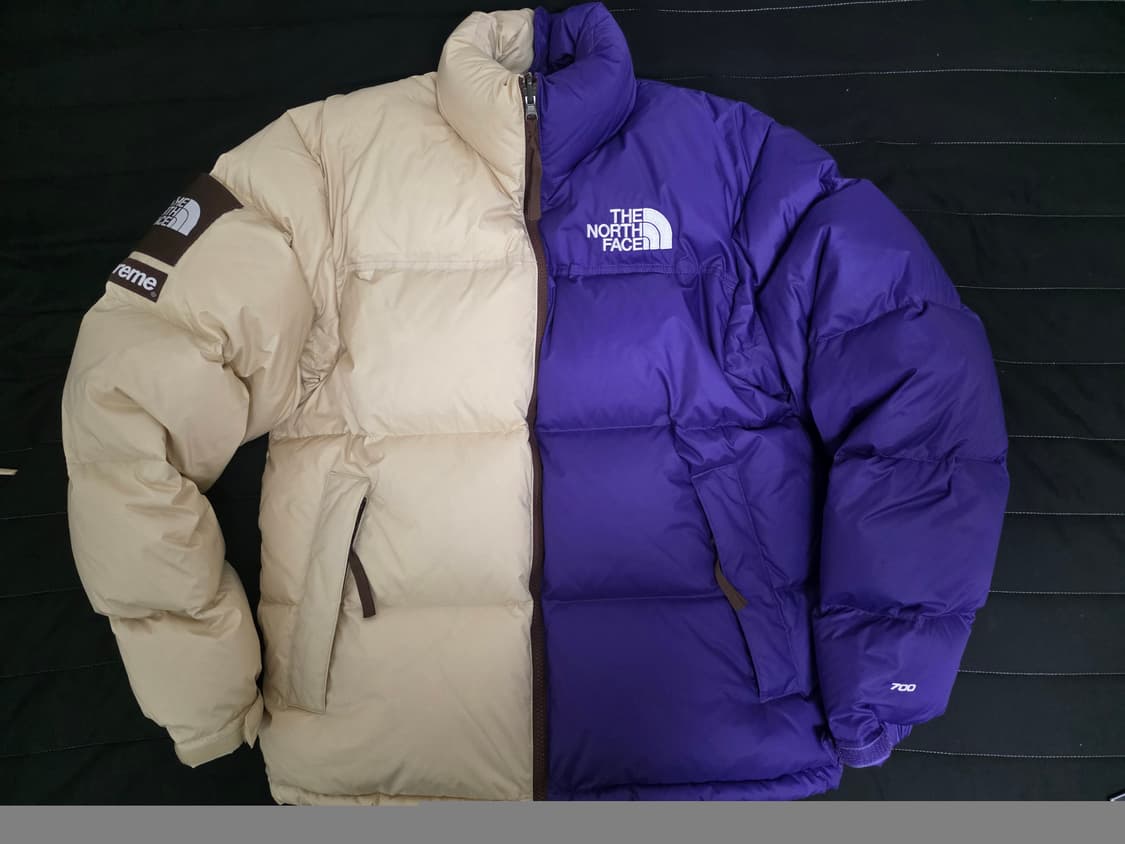 슈프림 x 노스페이스 스플릿 눕시 자켓 탄 - 24SS S사이즈 상품이미지2