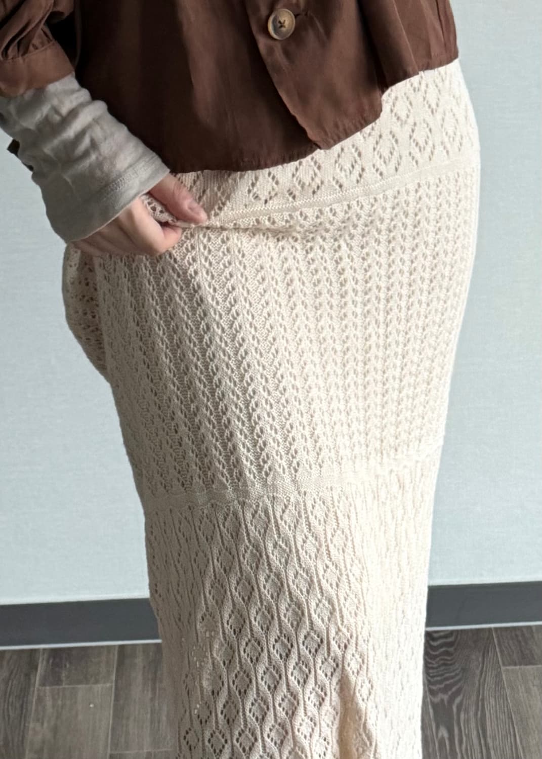 knitted skirt 상품이미지3