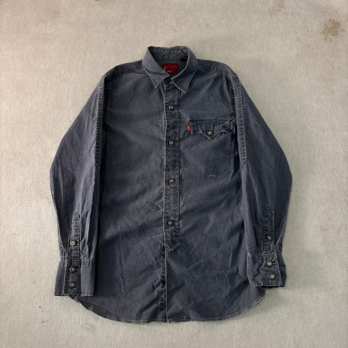 95 리바이스 타입원 흑청 웨스턴 워크셔츠 상품이미지1