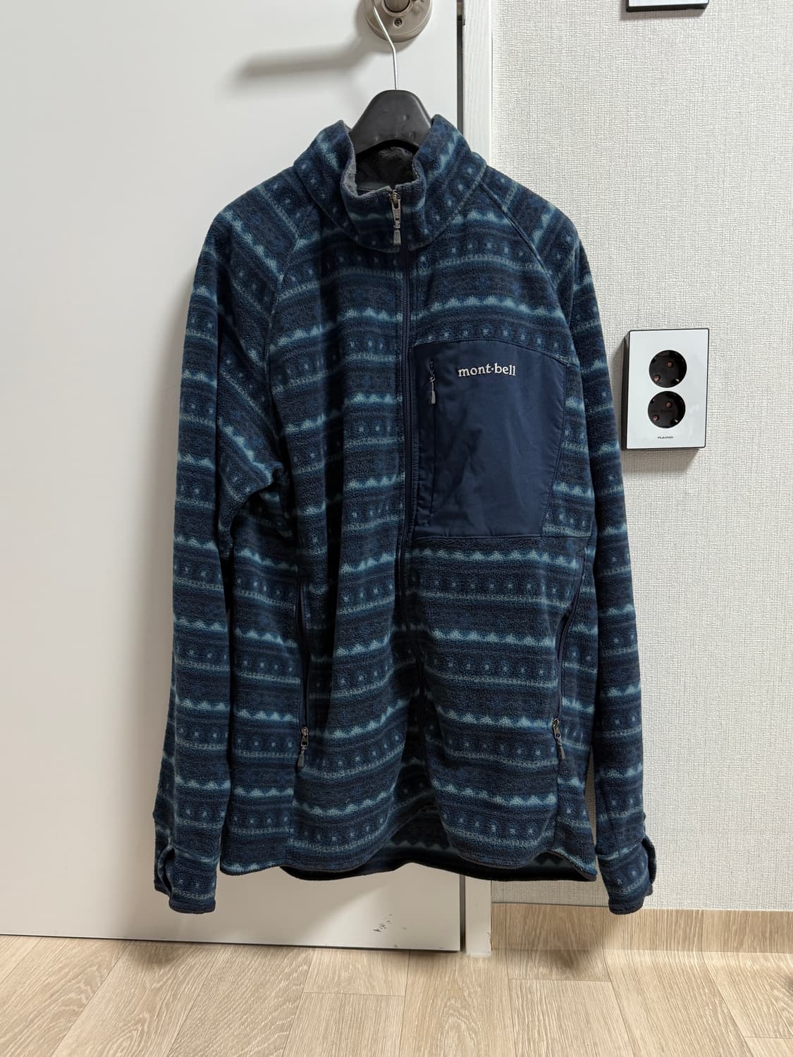 몽벨 페어아일 노르딕 패턴 플리스 자켓 상품이미지1