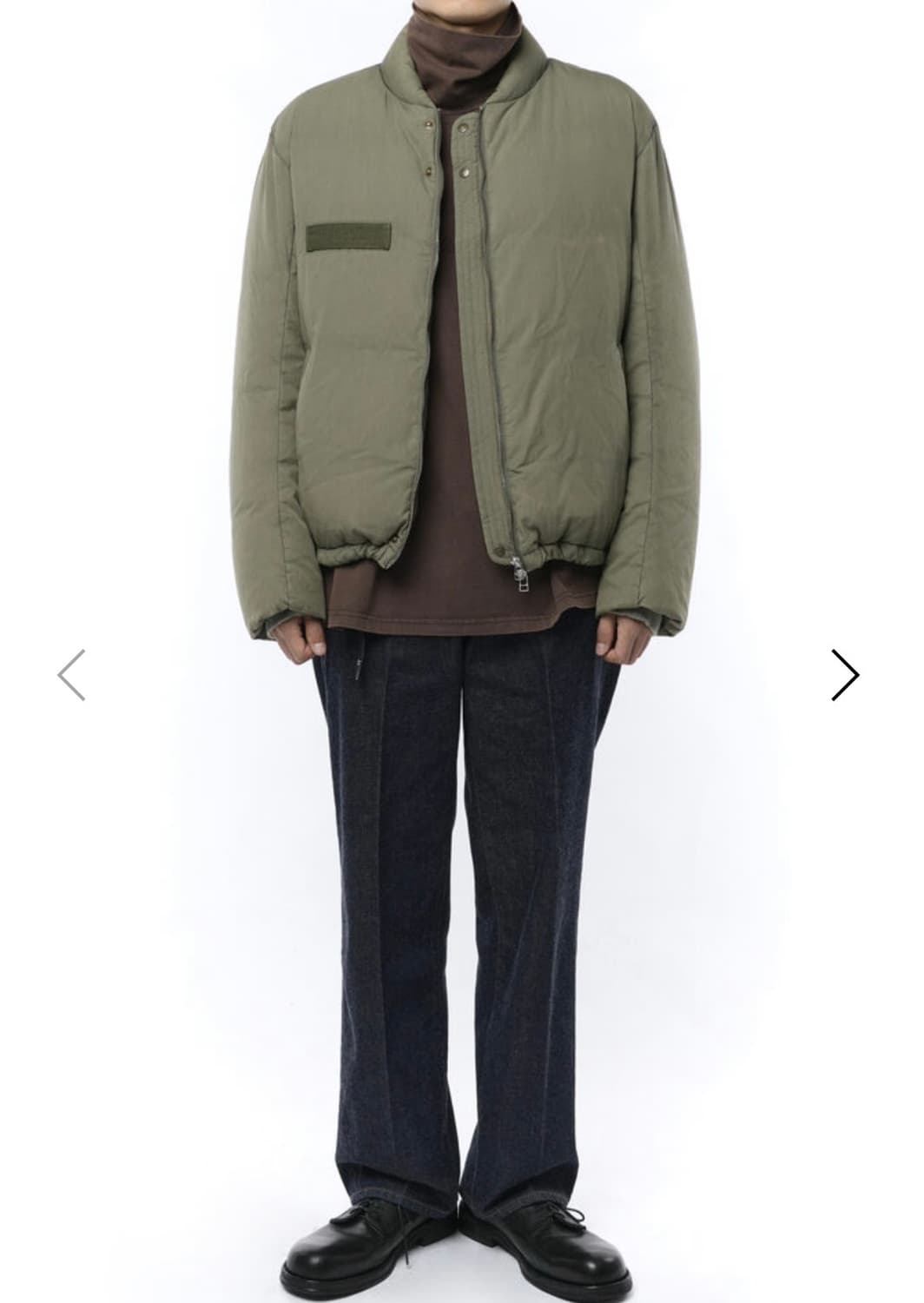 이얼즈어고 푸퍼 자켓 다운(패딩) 올리브 판매 상품이미지3