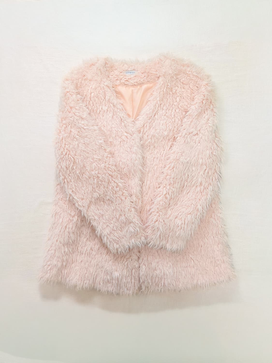 올리브 데 올리브 핑크 샤기 퍼 자켓 (일본빈티지) y2k/ 갸루 상품이미지1