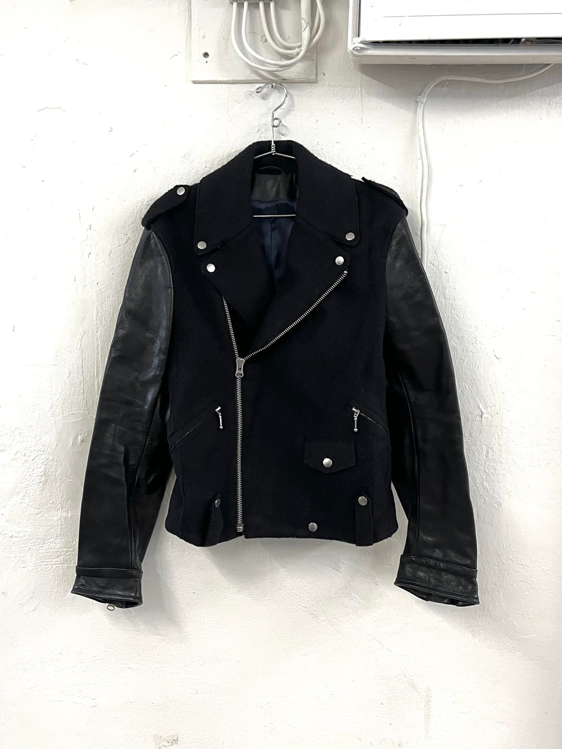 아크네 스튜디오 2013AW 암레더 울 라이더 자켓 상품이미지6