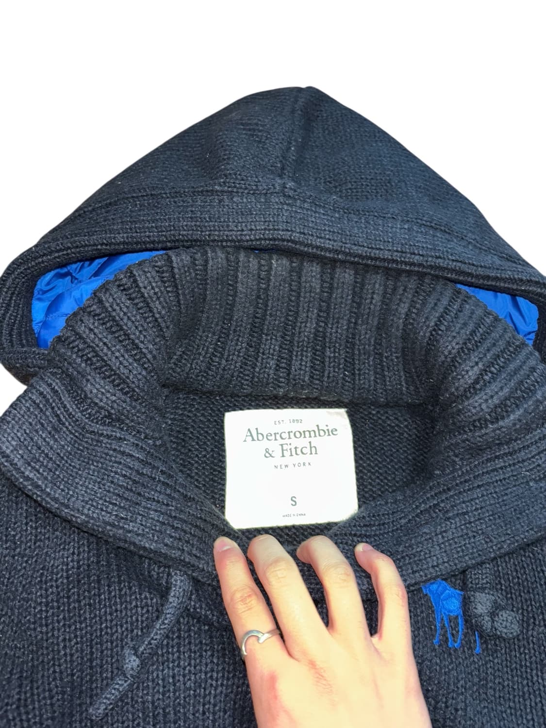 아베크롬비 y2k 니트 후드티 상품이미지7