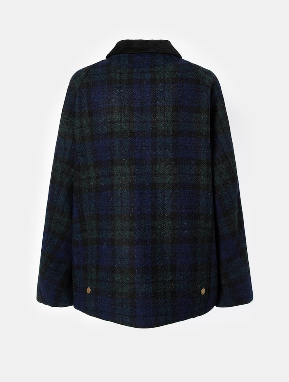 빈폴x해리스트위드 블랙와치 울 헌팅자켓 바버 디자인 상품이미지2