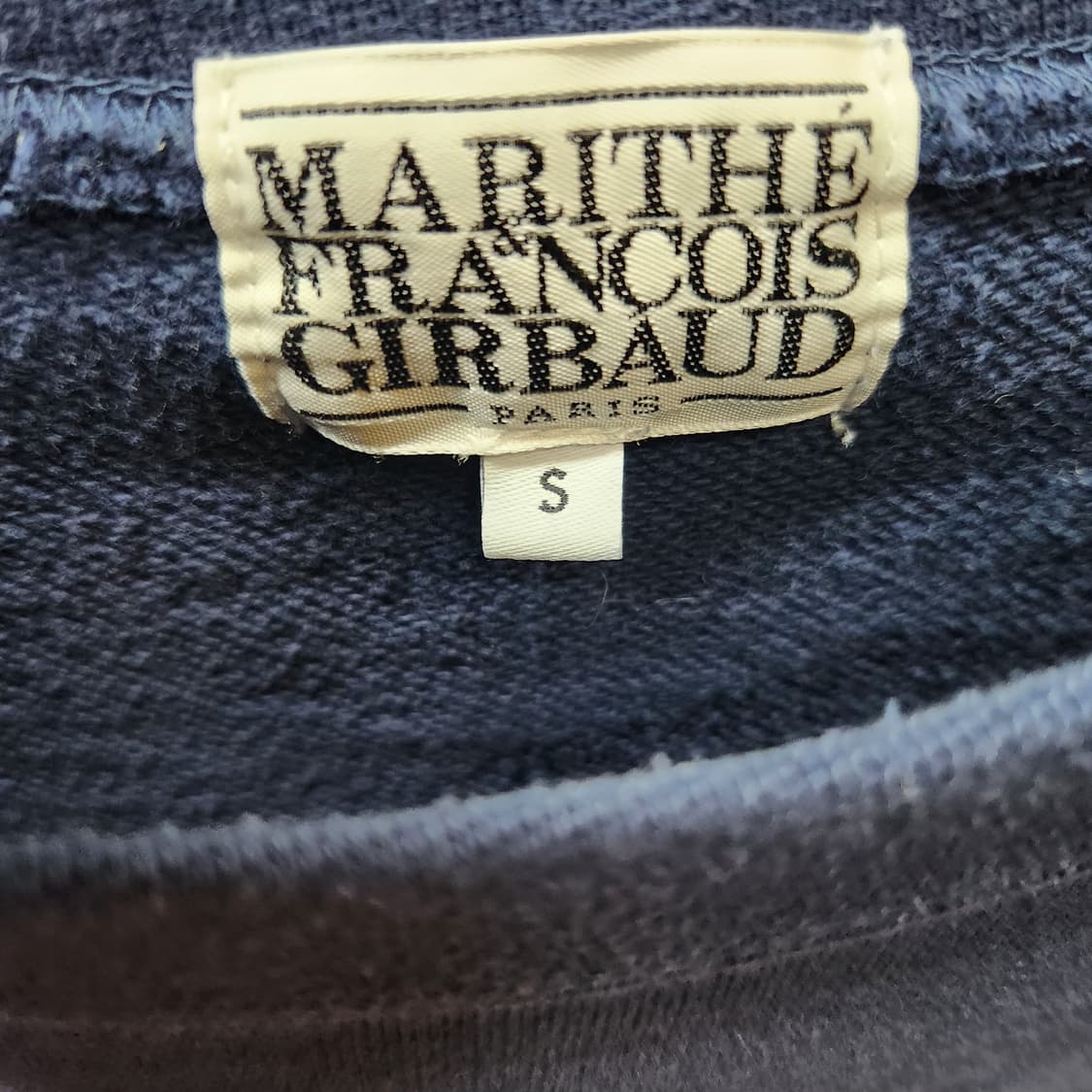 마리떼 빅로고/와펜 맨투맨 S(L) 상품이미지6