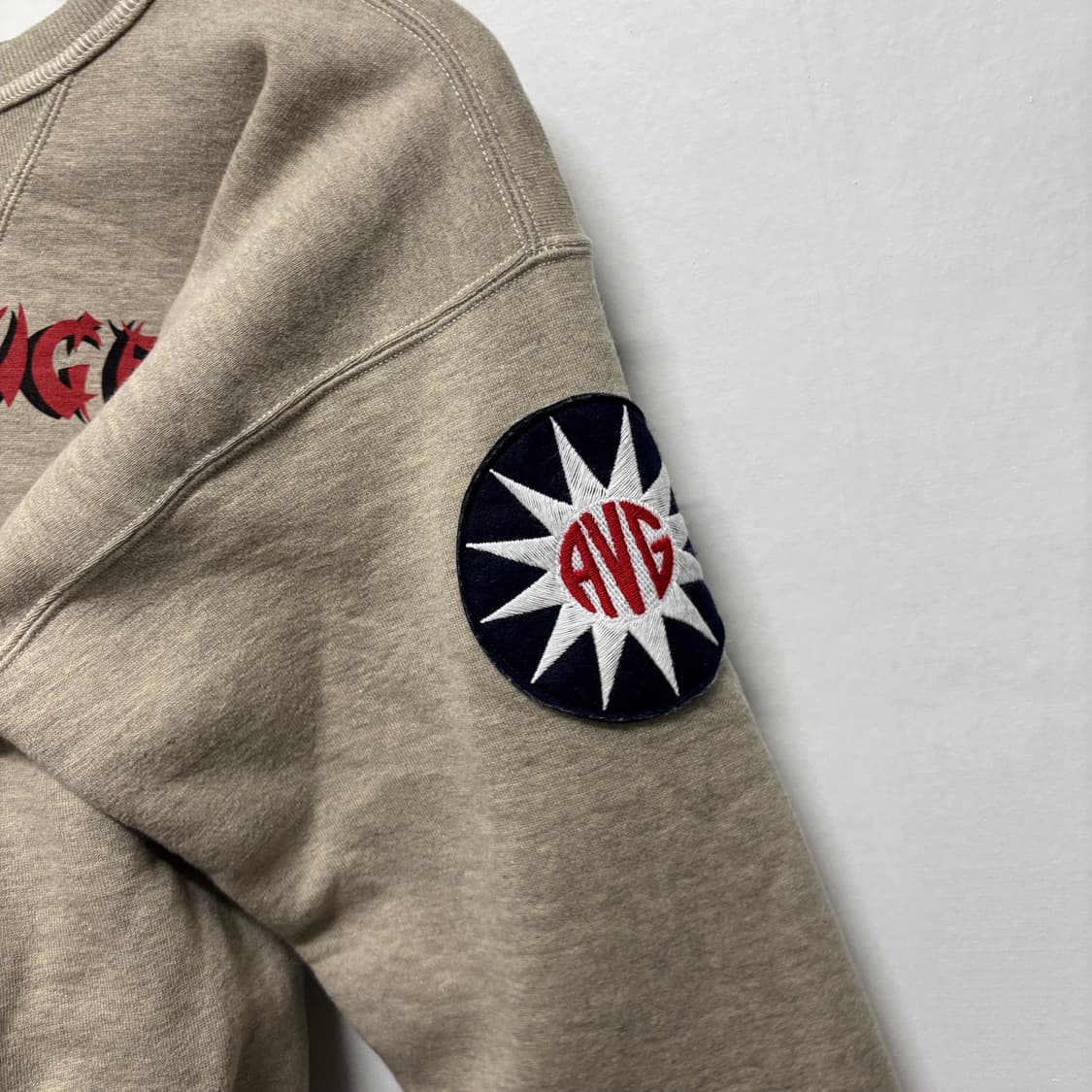 리얼맥코이 플라잉 타이거즈 맨투맨 상품이미지3