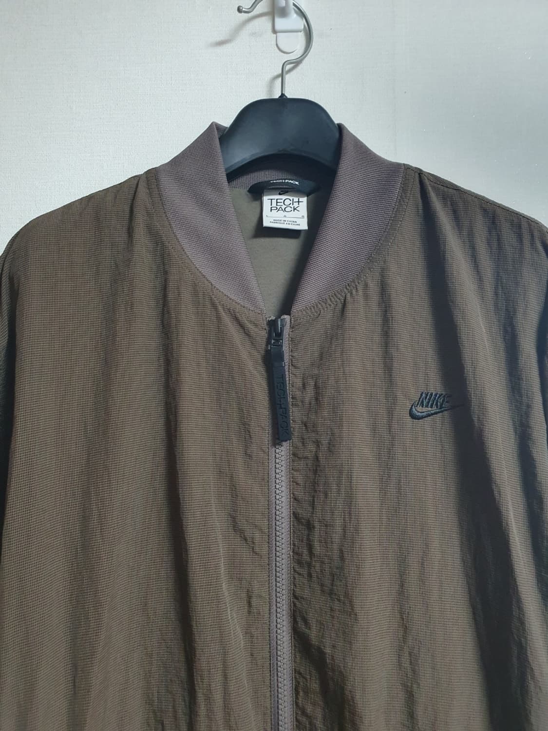 나이키 테크팩 우븐 봄버 자켓 브라운 L 상품이미지4