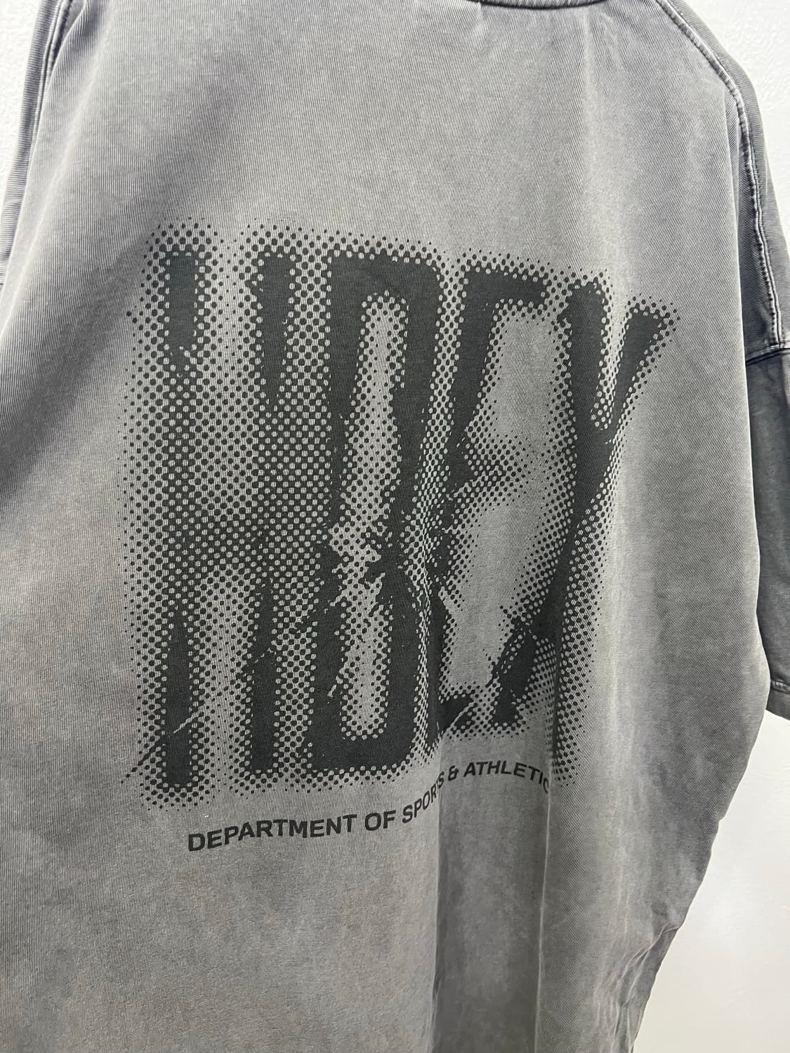 정품) HDEX 에이치덱스 워싱 오버핏 반팔 티셔츠 L 상품이미지5
