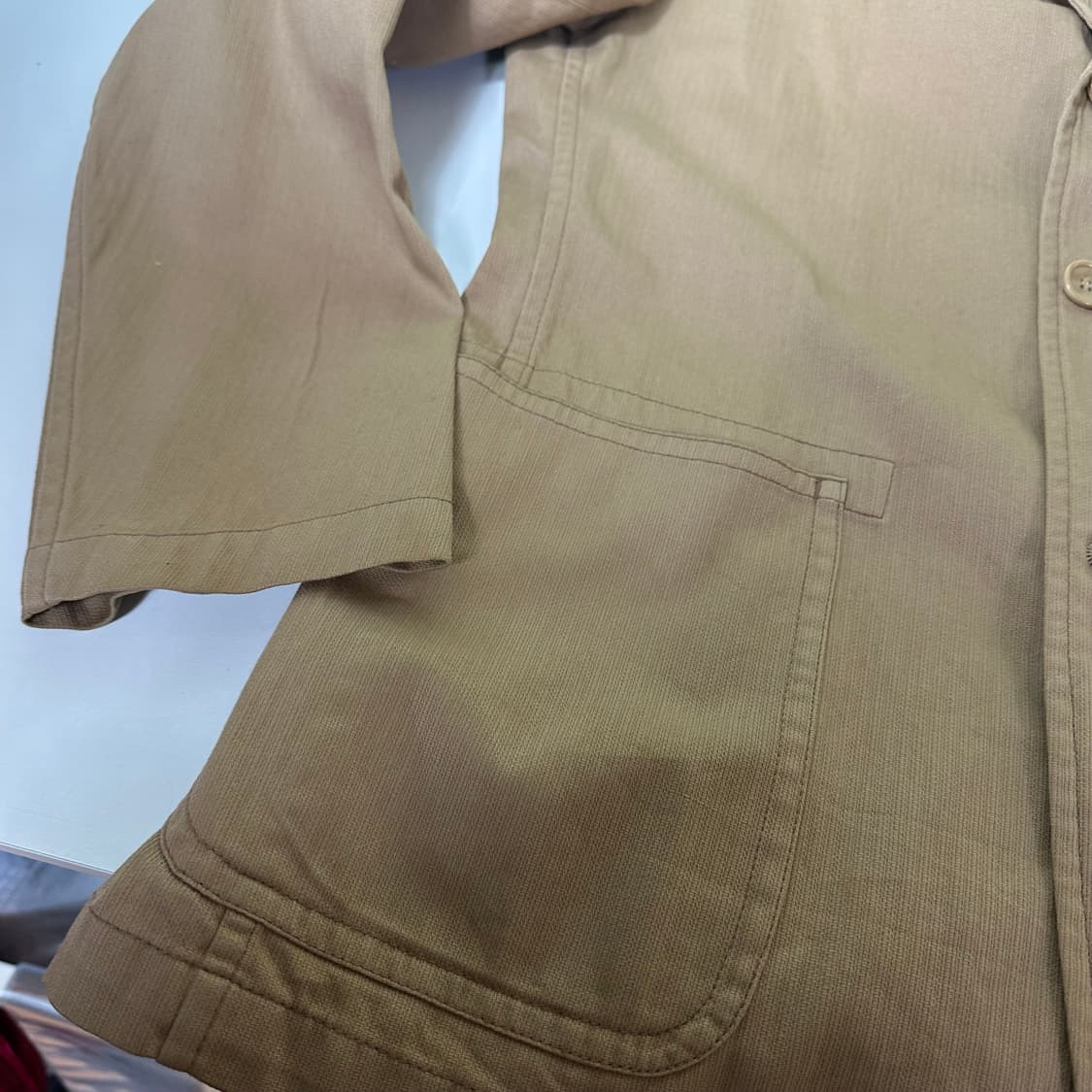 3 M 타케오키쿠치 일본판 베이지 코튼 클래식 블레이져 상품이미지5