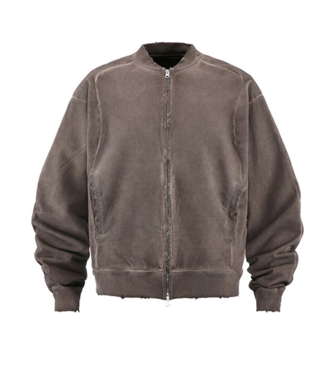 9999아카이브 웨이브 슬릿 봄버 자켓 상품이미지1