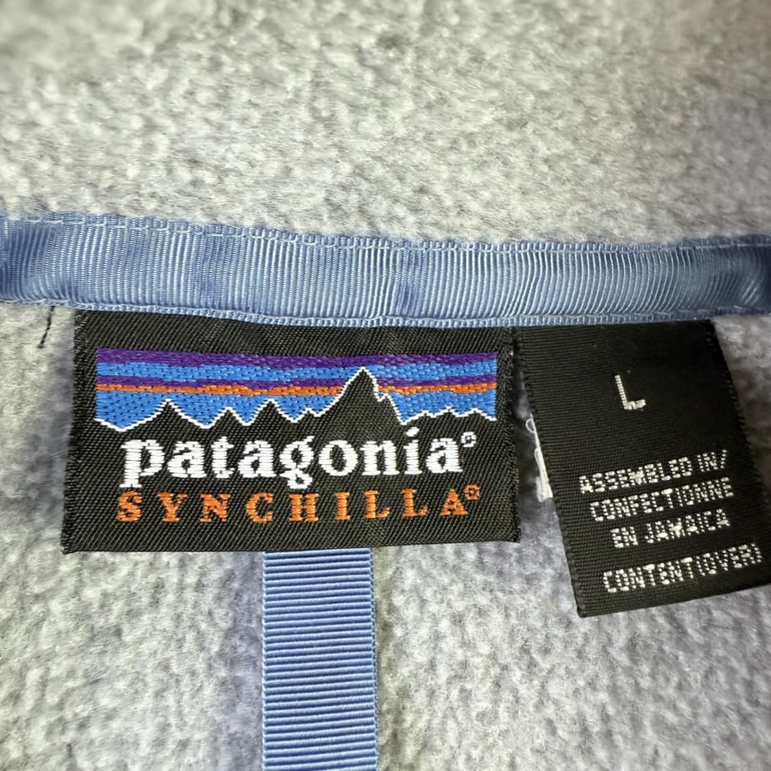 10s 파타고니아 신칠라 스냅-T 그레이/그린 자메이카 상품이미지4