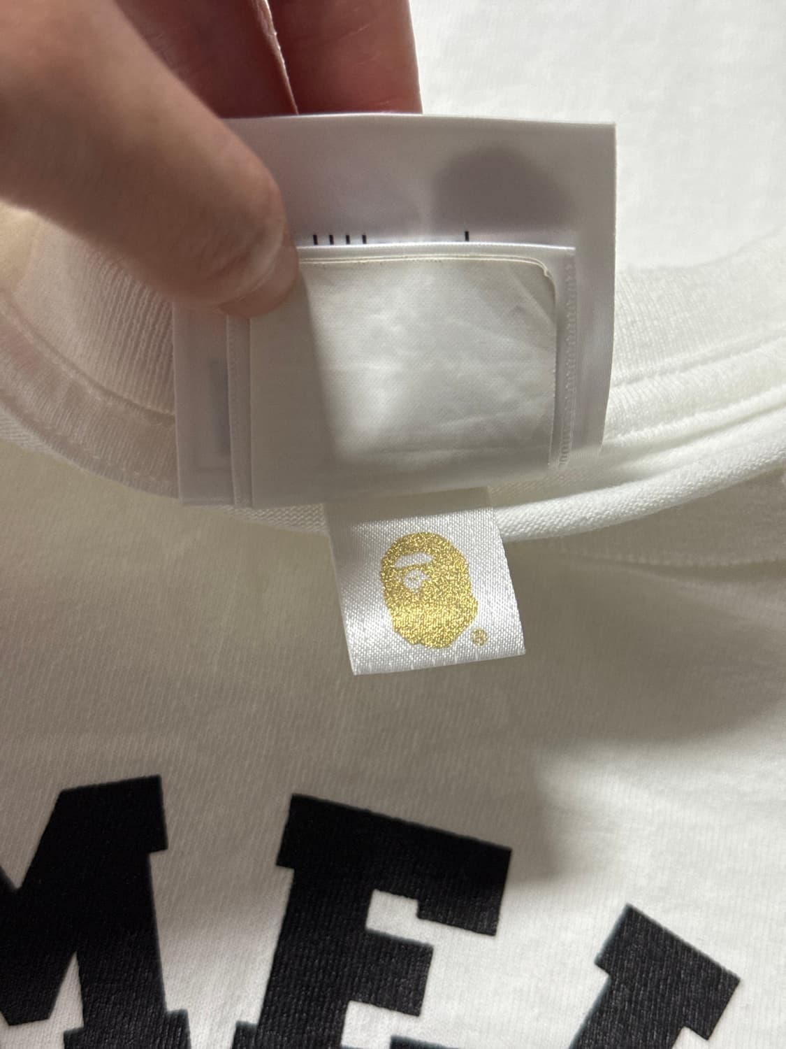 Bape x JJJJound 콜라보 티셔츠 상품이미지8