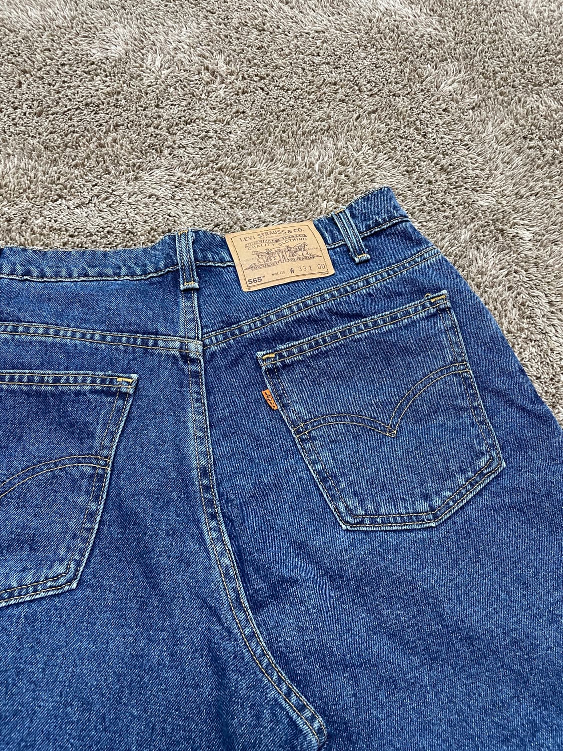 90s vintage USA levis 565 shorts jorts 상품이미지5