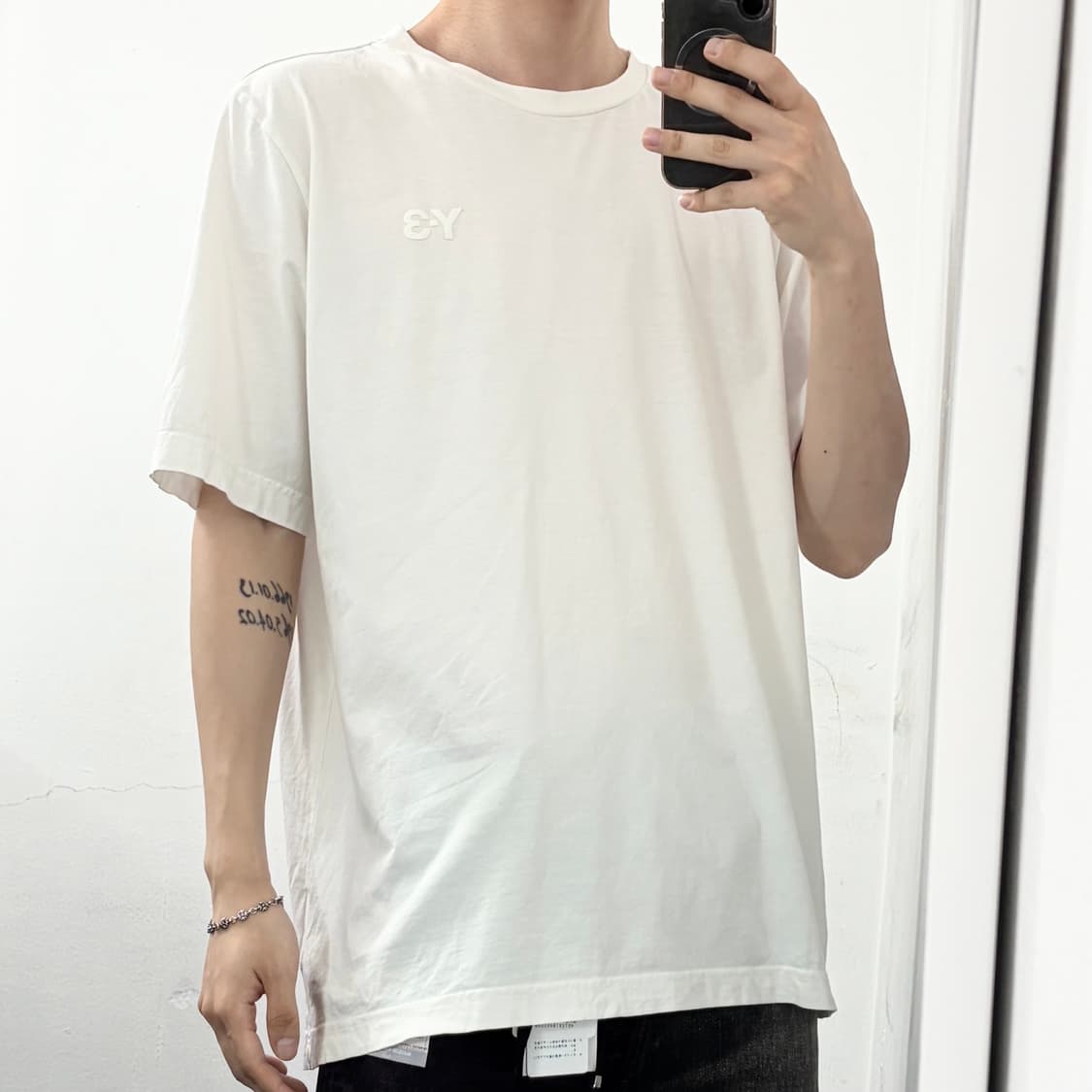 Y-3 요지 야마모토 커메머레이티브 반팔 티셔츠 상품이미지2