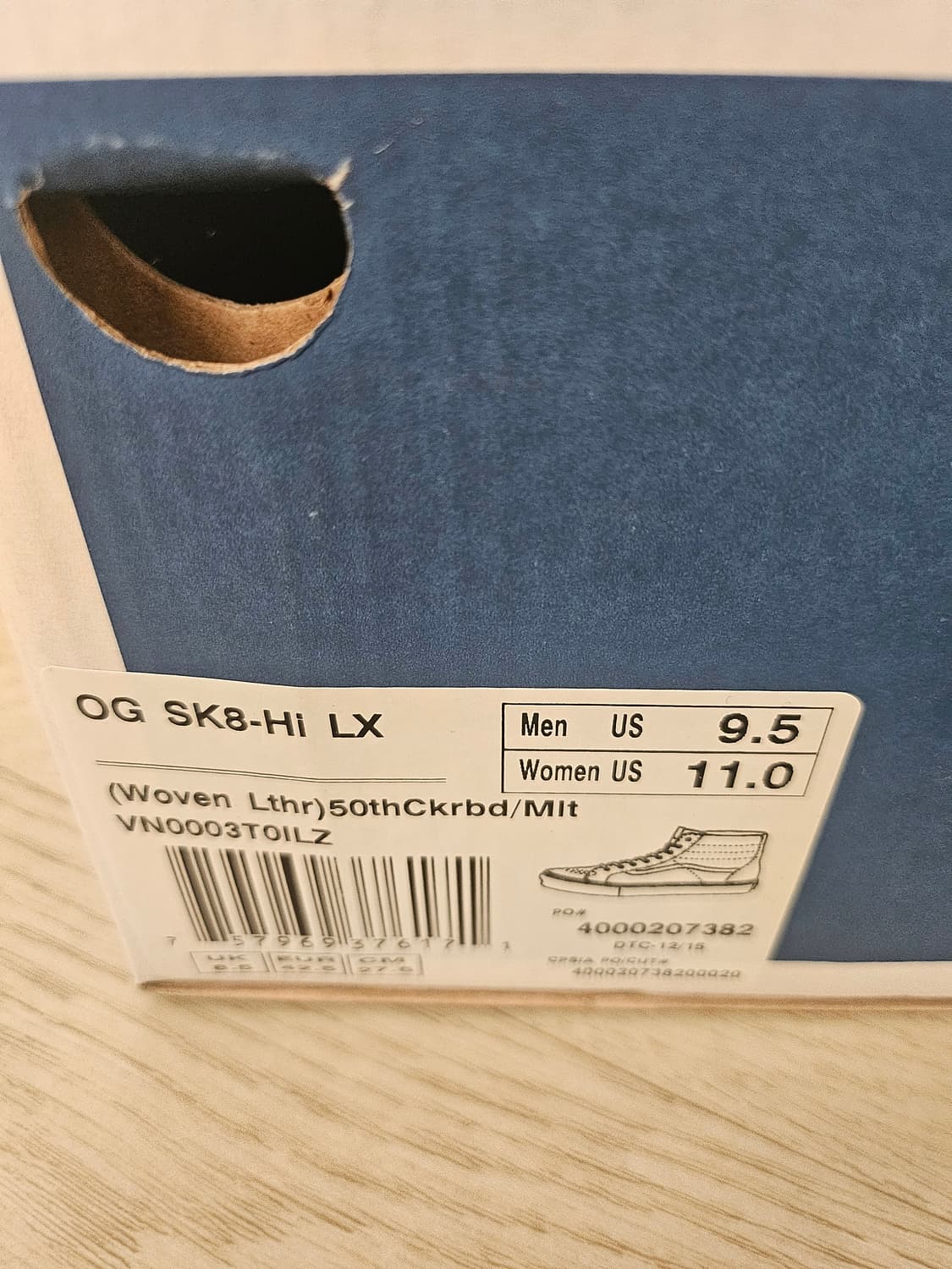 반스볼트 50주년 sk8 하이 우븐 상품이미지6