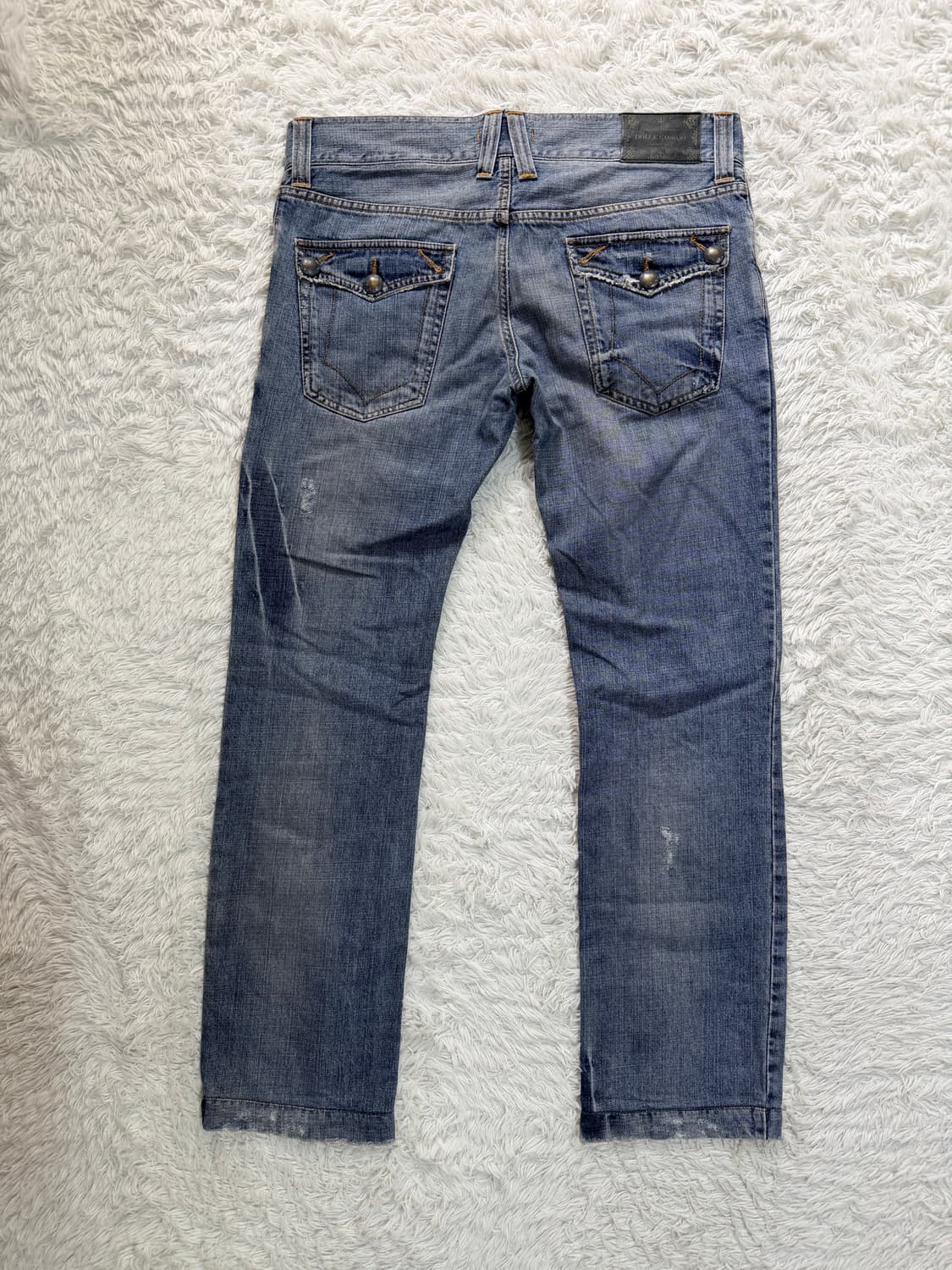 돌체앤가바나(Dolce & Gabbana) 빈티지 디스트레스드 워싱 데님 상품이미지5