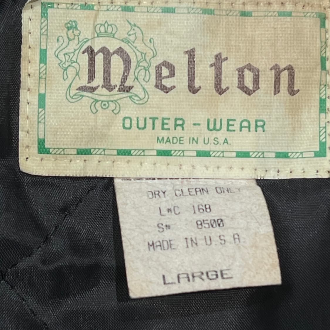 usa 멜톤 체크자켓 s10235 상품이미지6