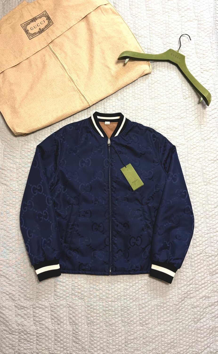 구찌 리버서블 봄버자켓 상품이미지2