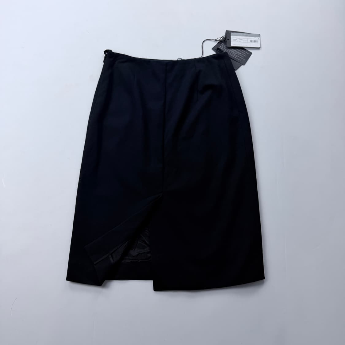 프라다 블랙 H라인 스커트 백화점택 미사용 새상품 상품이미지5