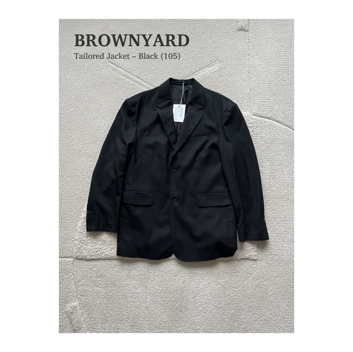 브라운야드 테일러드 자켓 새상품(105-108)  상품이미지1