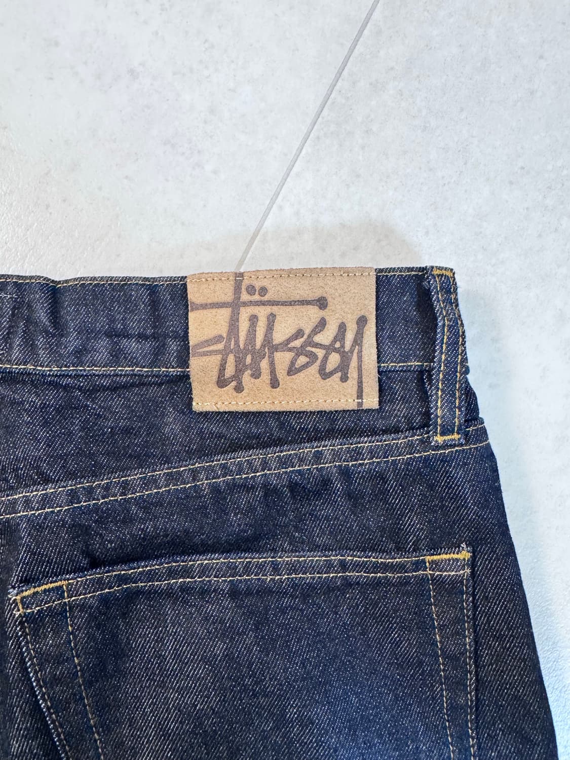 (중고/32) 스투시 뉴클래식진 데님 인디고 32 상품이미지7
