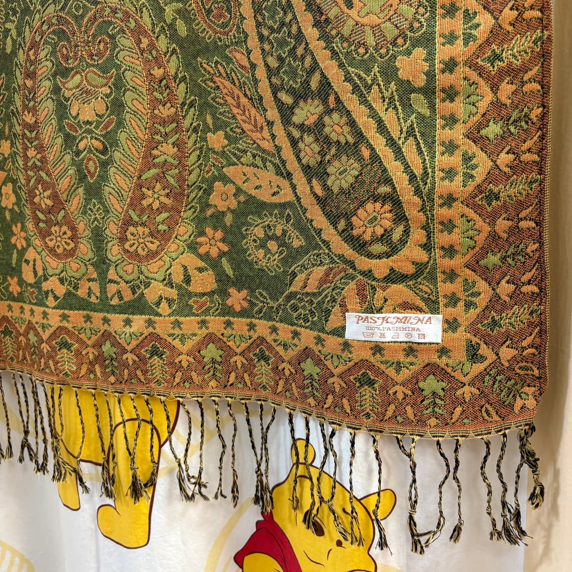 PASHMINA 파시미나 에스닉 페이즐리 머플러 스카프 숄  상품이미지5