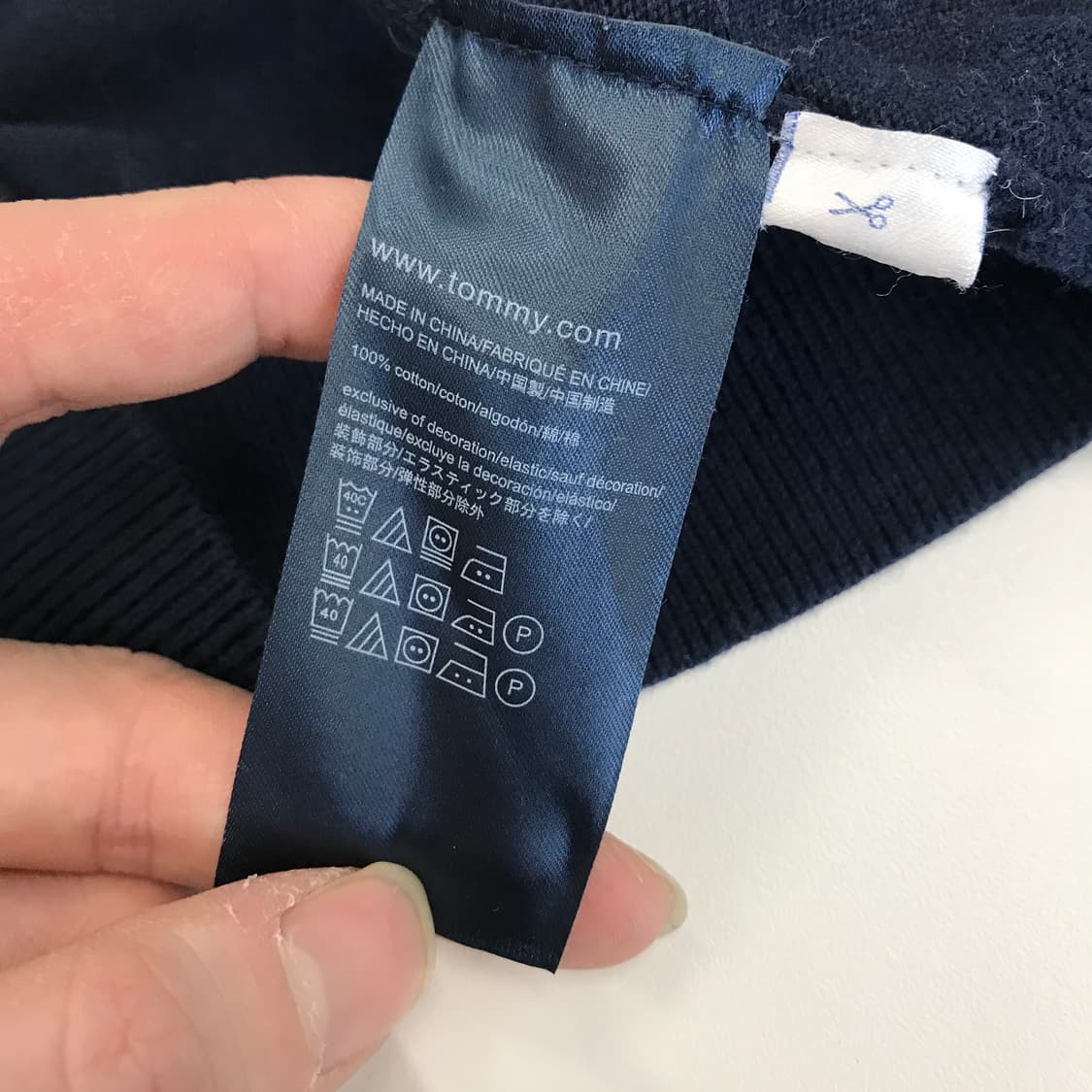 타미힐피거 아가일 브이넥니트 [L/G] 상품이미지6