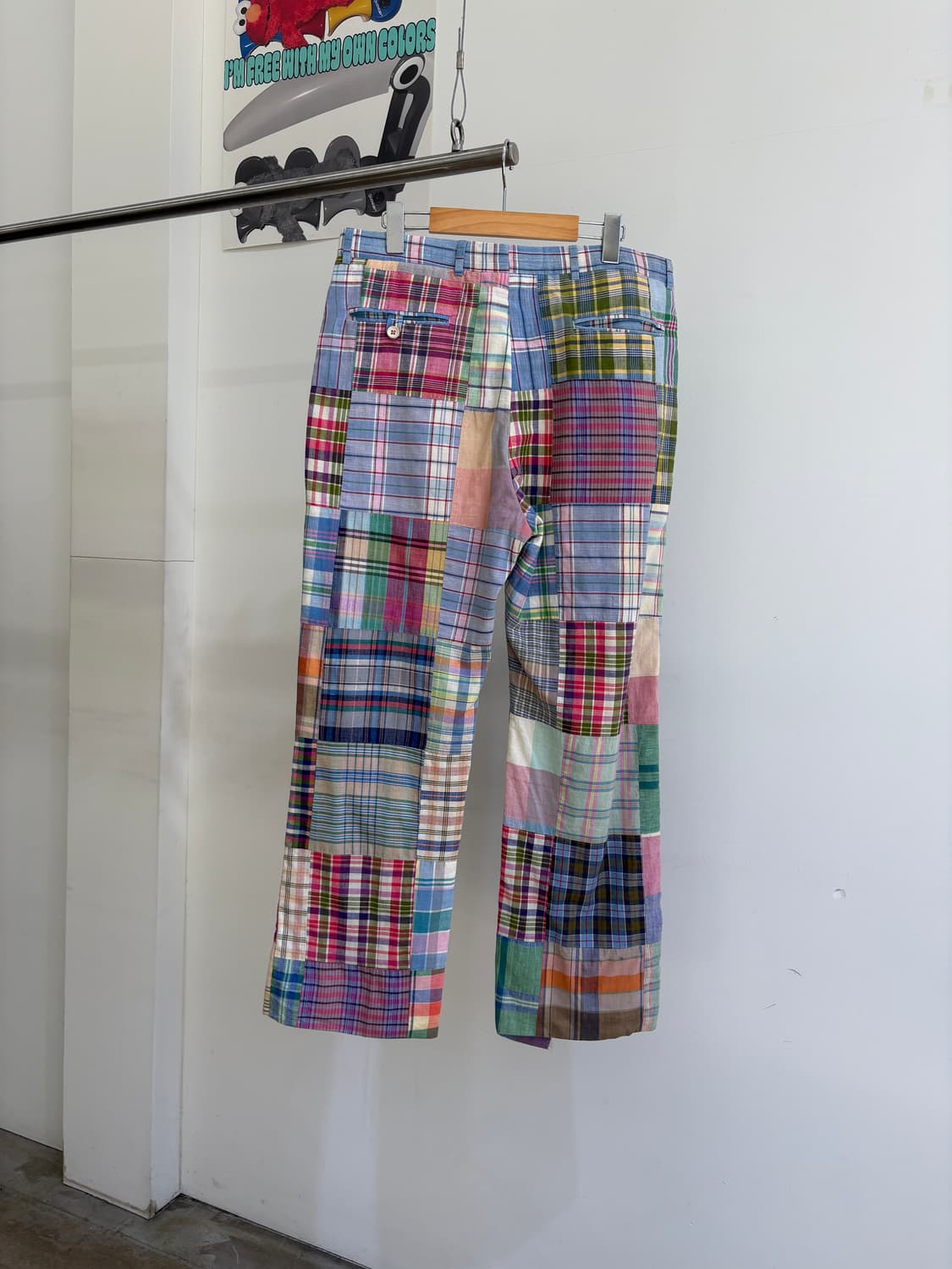 VINTAGE (Made in USA) 체크팬츠 상품이미지5