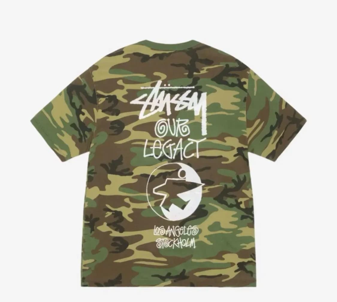 아워레가시 스투시 카모 티셔츠 상품이미지1