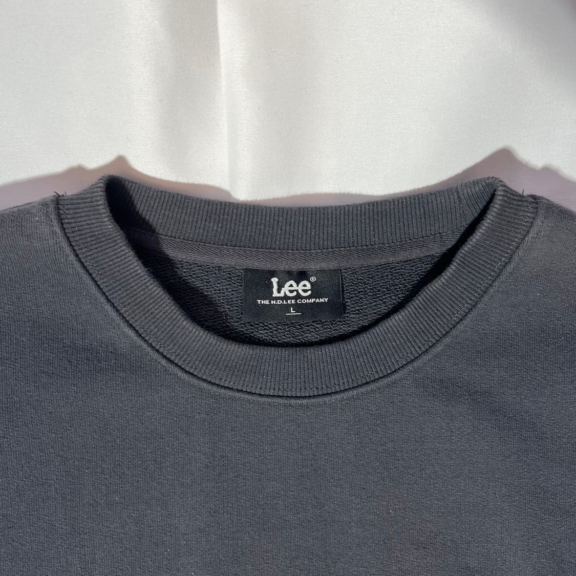 [L]LEE 리 빅로고 맨투맨 스웻 셔츠 상품이미지2