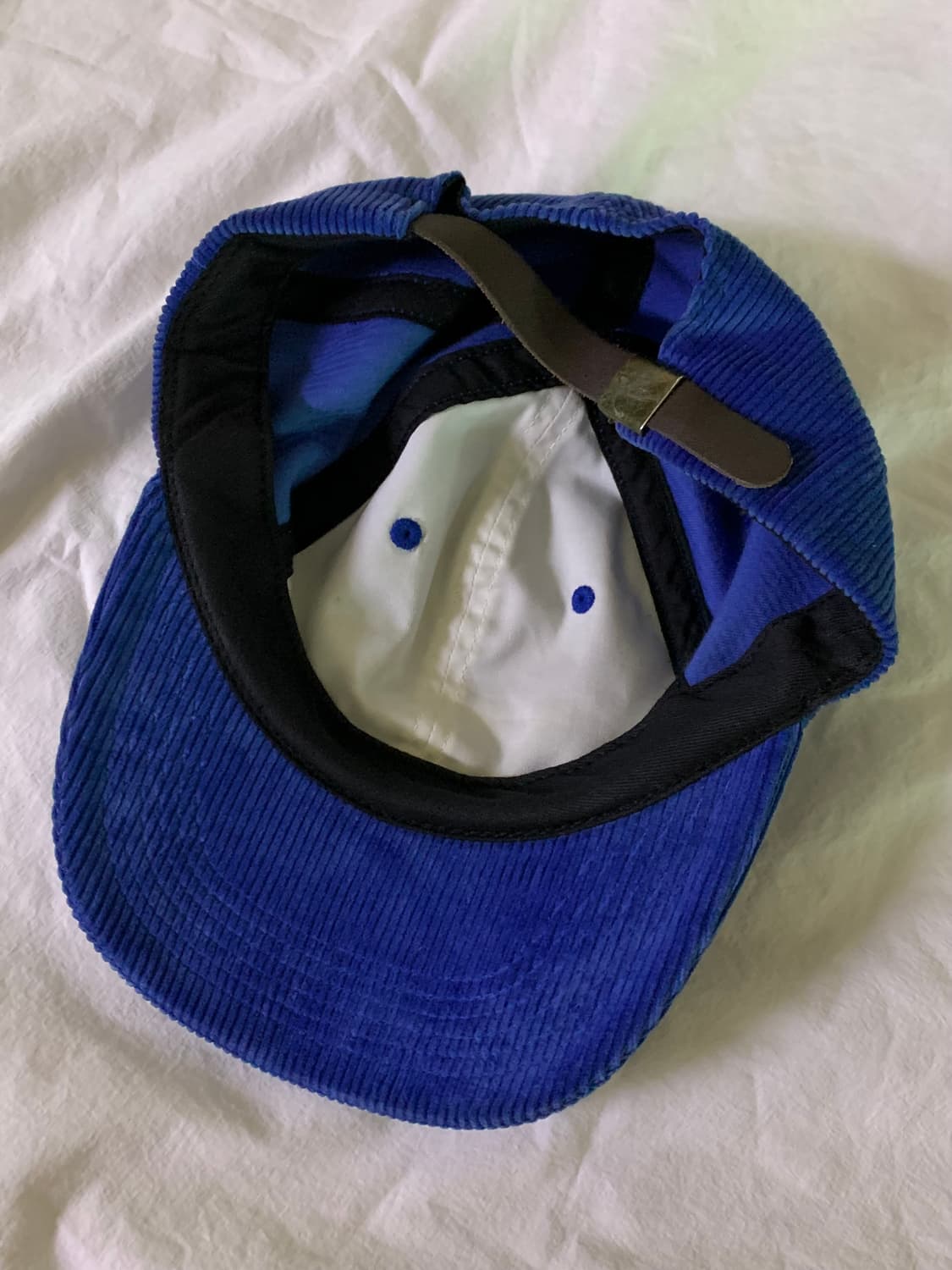 슈프림 코듀로이 캠프캡 블루 모자 상품이미지2