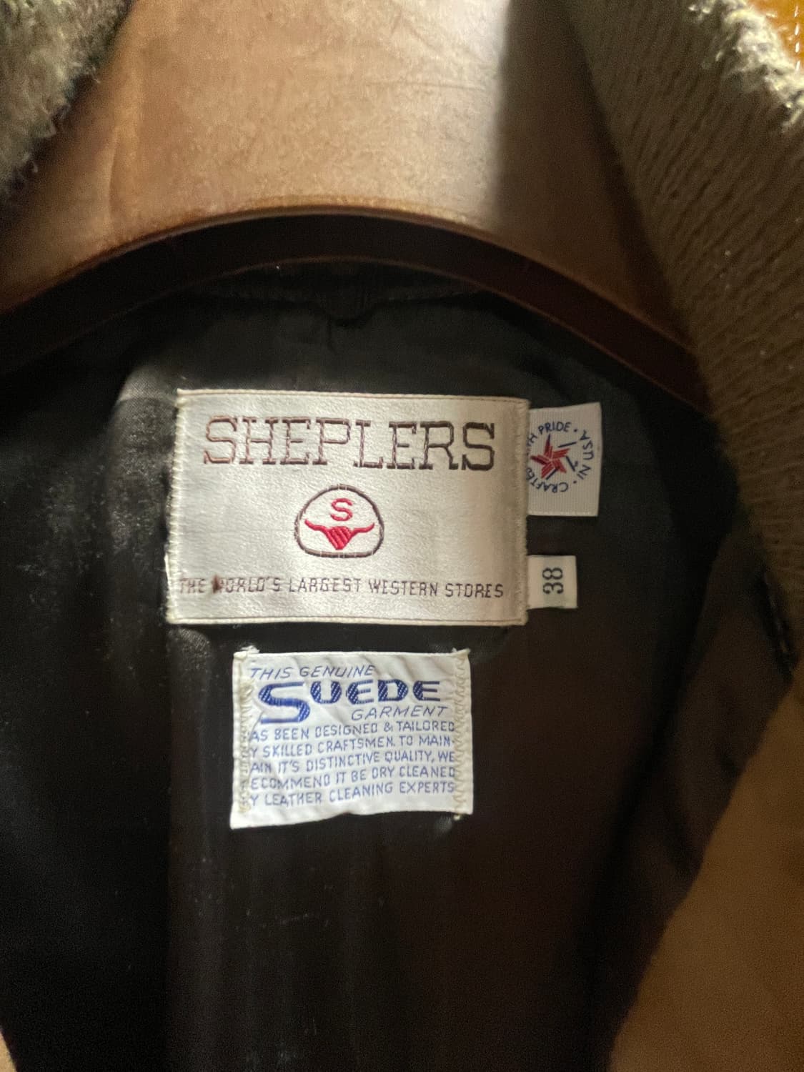 리얼스웨이드 자켓 웨스턴 스웨이드 상품이미지3